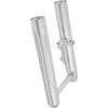 Arlen Ness Fork Legs - Chrome - Deep Cut - Dual Disc - Deep Cut - 08-13 FLT - For: Harley Davidson - Touring - Forever Rad-Arlen Ness