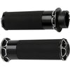 Arlen Ness Grips - Beveled - TBW - Black - For: Harley Davidson - Softail - Forever Rad-Arlen Ness