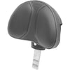 Saddlemen Dominator Drivers Backrest - Black - For: Harley Davidson - Dyna - Forever Rad-Saddlemen