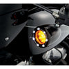 Arlen Ness LED Light Kit for Factory Turn Signal Housing - AmberWhite - Black - Forever Rad-Arlen Ness