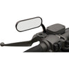 Arlen Ness Mirror - Micro - Mini - Side View - Oval - Black - Left - Forever Rad-Arlen Ness