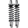 Legend Suspension REVO-A Adjustable dynaCoil Suspension - Clear Anodized - Standard - 12IN - For: Harley Davidson - Dyna, Touring - Forever Rad-Legend Suspension