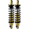 Legend Suspension REVO-A Adjustable dynaCoil Suspension - Gold - Standard - 12IN - For: Harley Davidson - Dyna, Touring - Forever Rad-Legend Suspension