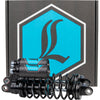 Legend Suspension REVO ARC Piggyback Shocks - Standard - Black - 13IN - 99-17 Dyna - For: Harley Davidson - Dyna, Touring - Forever Rad-Legend Suspension