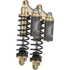 Legend Suspension REVO ARC Piggyback Shocks - Standard - Gold - 13IN - 99-17 Dyna - For: Harley Davidson - Dyna, Touring - Forever Rad-Legend Suspension