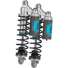 Legend Suspension REVO ARC Piggyback Shocks - Standard - Clear - 13IN - 99-17 Dyna - For: Harley Davidson - Dyna, Touring - Forever Rad-Legend Suspension