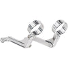 Legend Suspension REVO ARC External Reservoir Mount - Clear - For: Harley Davidson - Touring - Forever Rad-Legend Suspension