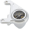 Arlen Ness Oil Pressure Gauge Kit - Radius - Chrome - For: Harley Davidson - Dyna, Softail - Forever Rad-Arlen Ness