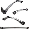 Arlen Ness Deep Cut Foot Control Kit w Toe Shifter - Black - Forever Rad-Arlen Ness