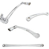 Arlen Ness Deep Cut Foot Control Kit w Toe Shifter - Chrome - Forever Rad-Arlen Ness