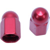 Barnett Valve Caps - Red Anodized - For: Harley Davidson - Touring - Forever Rad-Barnett