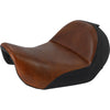 Saddlemen Seat - Renegade Lariat Solo - Smooth - Brown - Dyna - For: Harley Davidson - Dyna - Forever Rad-Saddlemen