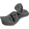 Saddlemen Explorer Road Sofa Seat - with Backrest - dyna06-17 - For: Harley Davidson - Dyna, Touring - Forever Rad-Saddlemen