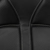 Saddlemen Dominator Solo Seat - wo Backrest - Black w Gray Stitching - FLFX 06-17 - For: Harley Davidson - Softail, Touring - Forever Rad-Saddlemen