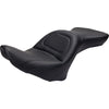 Saddlemen Seat - Explorer - Without Backrest - Stitched - Black - FLSTF 07-17 - For: Harley Davidson - Softail - Forever Rad-Saddlemen