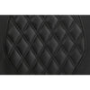 Saddlemen Tour-Pak Backrest Pad - RoadSofa - Lattice Stitched Seat - Black - FL 14-23 - For: Harley Davidson - Touring - Forever Rad-Saddlemen