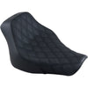 Saddlemen Renegade Solo Seat - Lattice Stitched - Black - FLST - For: Harley Davidson - Softail - Forever Rad-Saddlemen