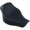 Saddlemen Renegade Solo Seat - Lattice Stitched - Black - FLST - For: Harley Davidson - Softail - Forever Rad-Saddlemen