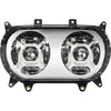 Custom Dynamics LED Headlight - Chrome - Road Glide - For: Harley Davidson - Dyna - Forever Rad-Custom Dynamics