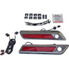 Custom Dynamics Latch Light - Saddlebag - Dual Color - Red - Chrome - For: Harley Davidson - Dyna - Forever Rad-Custom Dynamics