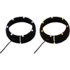 Custom Dynamics Lighted Passing Lamp Trim Ring 06-13 FLHT - Black - For: Harley Davidson - Dyna - Forever Rad-Custom Dynamics