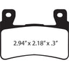 EBC HH Brake Pads - FA296HH - For: Harley Davidson - Softail - Forever Rad-EBC