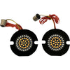 Custom Dynamics Flat Rear Turn Signal 1156 - Amber Lens - For: Harley Davidson - Dyna, Softail - Forever Rad-Custom Dynamics