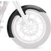 Klock Werks Slicer Fender Kit - w Satin Blocks - Steel - 19IN - For: Harley Davidson - Softail - Forever Rad-Klock Werks