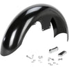 Klock Werks Slicer Fender Kit - w Raw Blocks - Steel - 19IN - For: Harley Davidson - Dyna, Softail - Forever Rad-Klock Werks