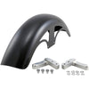 Klock Werks P-Tom Fender Kit - w Raw Blocks - Steel - 19IN - For: Harley Davidson - Dyna, Softail - Forever Rad-Klock Werks