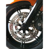 Klock Werks Axle - Flush Mount - Front - Black - 25 mm - For: Harley Davidson - Softail - Forever Rad-Klock Werks