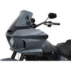 Klock Werks Flare Windshield - 10IN - Dark Smoke - FXLRST - For: Harley Davidson - Softail - Forever Rad-Klock Werks