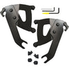 Memphis Shades Road Warrior Mounting Kit - Black - FLSL - For: Harley Davidson - Softail - Forever Rad-Memphis Shades