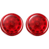 Custom Dynamics Bullet Signal Insert - 1157 - Red - For: Harley Davidson - Dyna, Softail, Touring - Forever Rad-Custom Dynamics