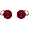 Custom Dynamics Rear Turn Signal Insert - JAE Bases - Red - For: Harley Davidson - Dyna, Softail - Forever Rad-Custom Dynamics