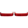 Custom Dynamics Saddlebag Lights - SS6 - ChromeRed - For: Harley Davidson - Dyna - Forever Rad-Custom Dynamics