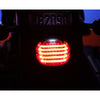 Custom Dynamics Taillight - with License Plate Illumination Window - Red - For: Harley Davidson - Dyna, Softail - Forever Rad-Custom Dynamics