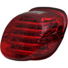 Custom Dynamics Taillight - with License Plate Illumination Window - Red - For: Harley Davidson - Dyna, Softail - Forever Rad-Custom Dynamics