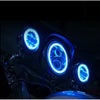 Custom Dynamics 4.5IN Passing Lamps - Chrome - For: Harley Davidson - Dyna, Softail - Forever Rad-Custom Dynamics