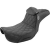 Saddlemen Pro Series SDC Performance Seat - with Backrest - Lattice StitchLumbar Gripper - FLDFXD 06-17 - For: Harley Davidson - Dyna - Forever Rad-Saddlemen